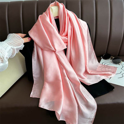 Pure Color Long Scarves - Women's Spring Autumn All-Match Accessory - Buy Center