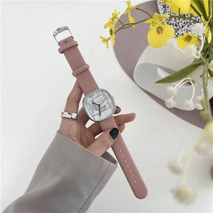 Leisure Milk Sugar Square Women's Watch - Stylish Sports Timepiece 2025 - Buy Center