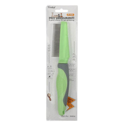 Eco-Friendly Green Pet Comb - Easy Cat Hair Removal & Grooming Tool - Buy Center
