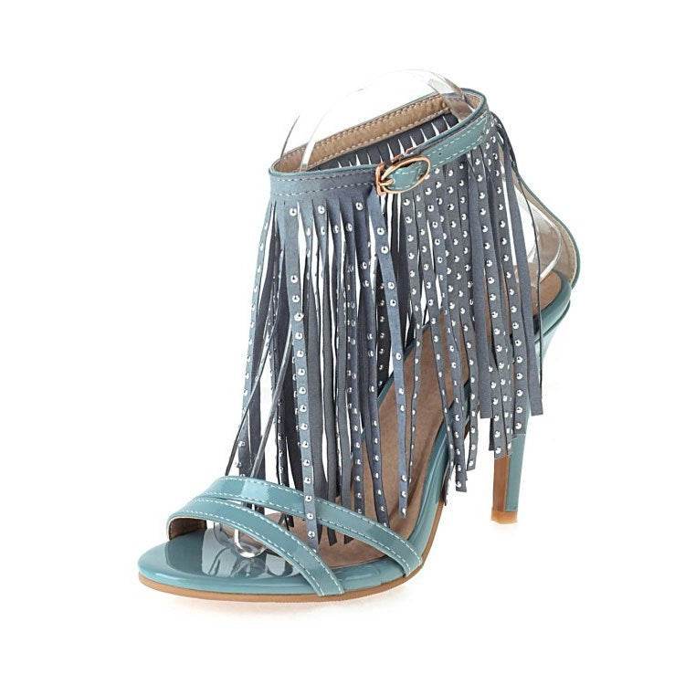 SU High Heels Sandals for Women - Elegant Round Toe in Classic Colors - Buy Center