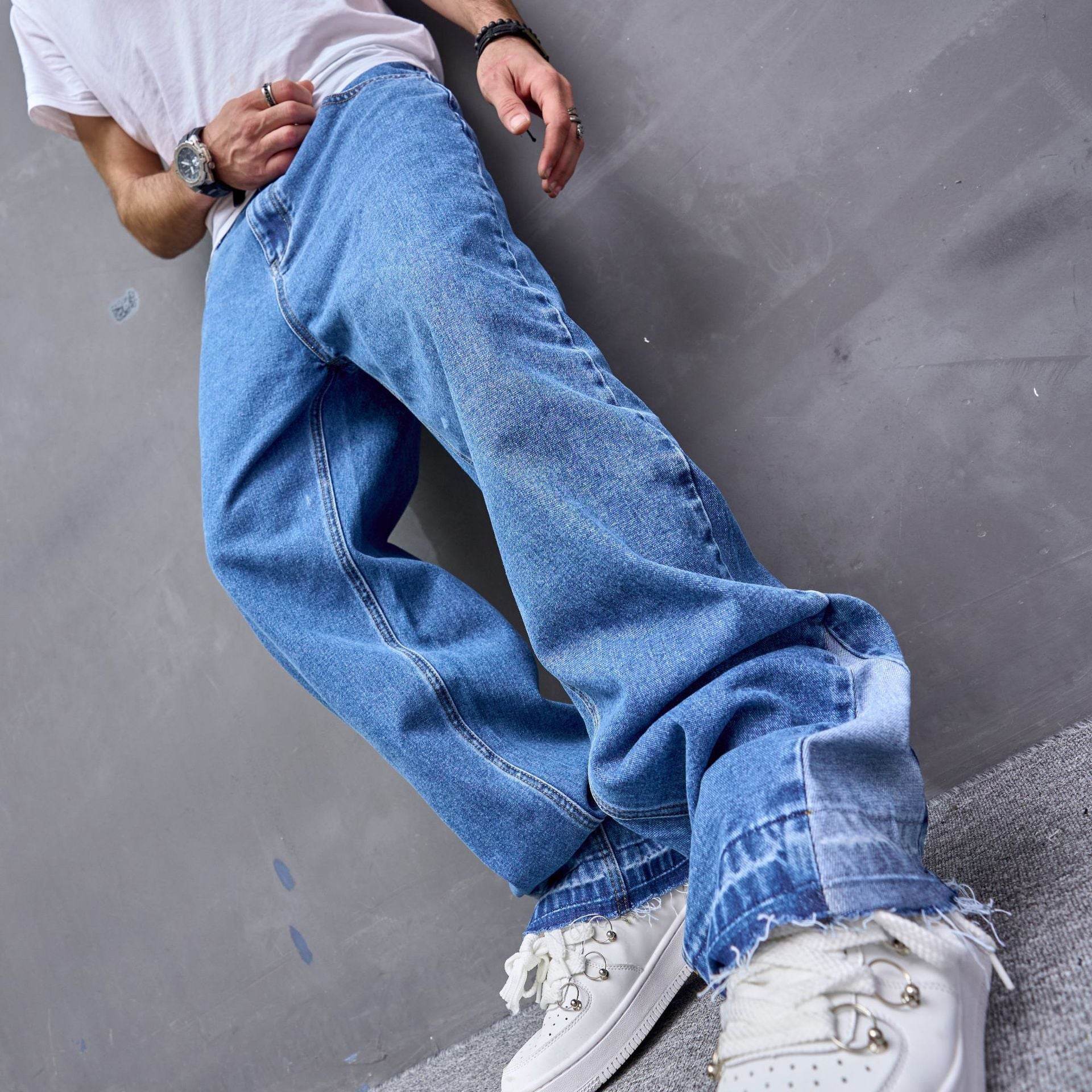 Vintage Casual Jeans for Men - American Style, Four Seasons Wear - Buy Center