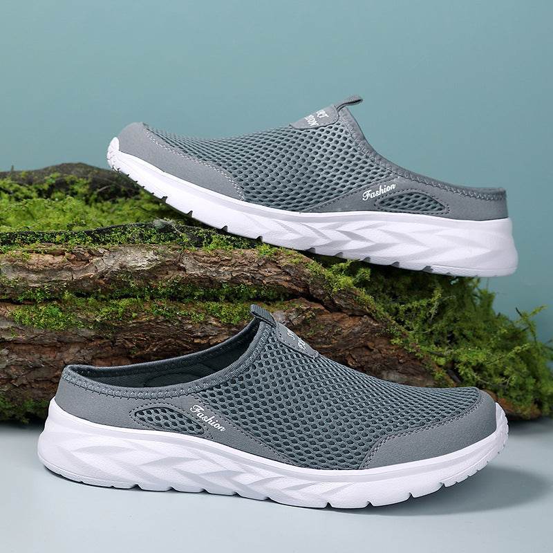 Leisure Sports Half Slippers - Lightweight Mesh Shoes for Men 2025 - Buy Center