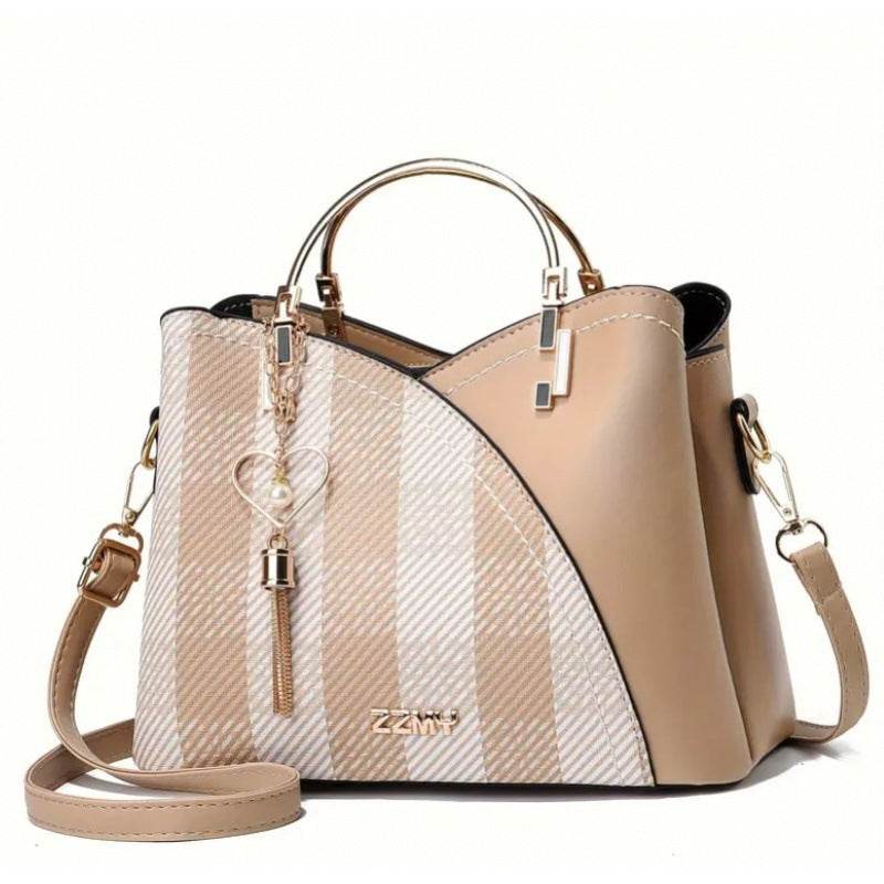 Women's Large Capacity Casual Fashion Backpack - Trendy Contrast Colors - Buy Center