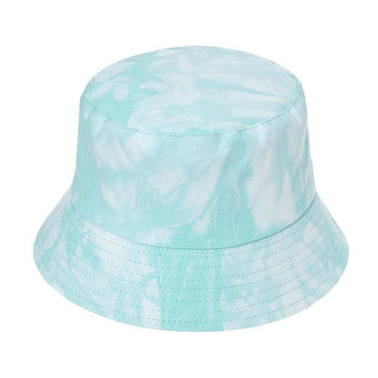 Buycenter Tie-Dye Bucket Hat for Women - Reversible Fisherman Style - Buy Center