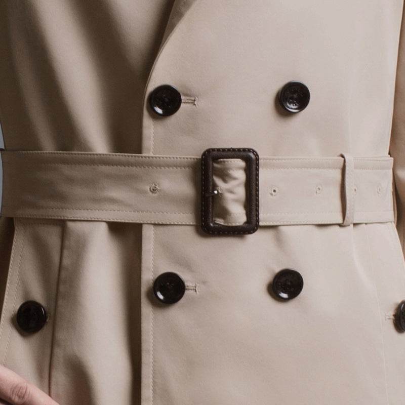 Buycenter Men's Loose Trench Jacket - Stylish Spring & Autumn Wear - Buy Center