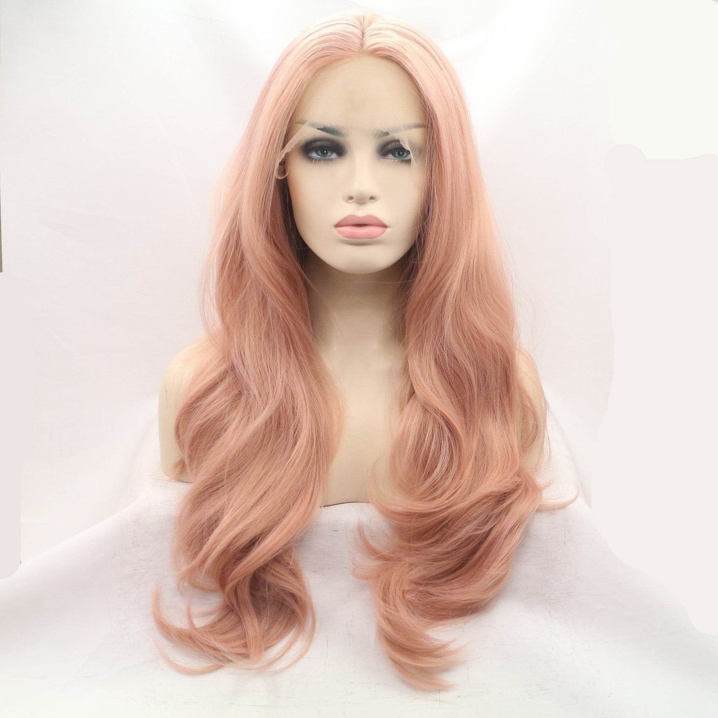Big Wave Synthetic Front Lace Wig - Heat Resistant, Natural Look, Versatile Style - Buy Center
