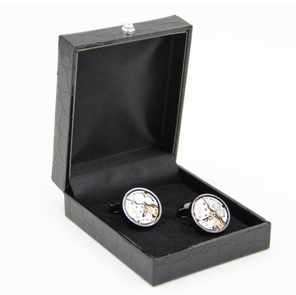 Turning French Men's Movement Cufflinks - Premium Copper Accessory 2025 - Buy Center
