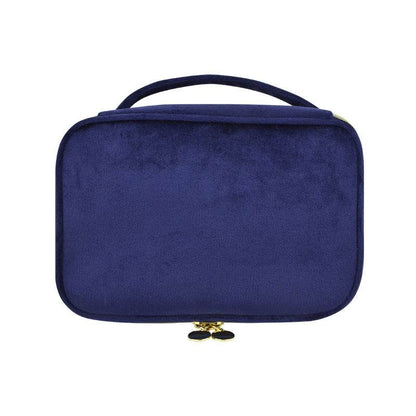 Stylish Velvet Cosmetic Bag - Multi-functional & Portable Fashion Accessory - Buy Center