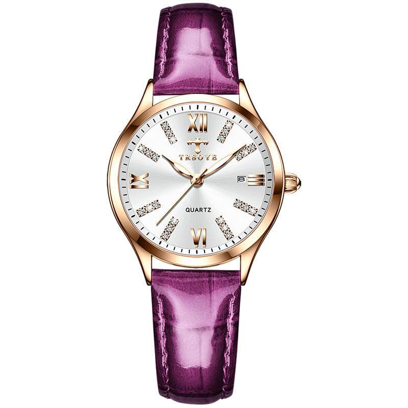 Buycenter Women's Delicate Waterproof Quartz Watch - Elegant Small Dial - Buy Center
