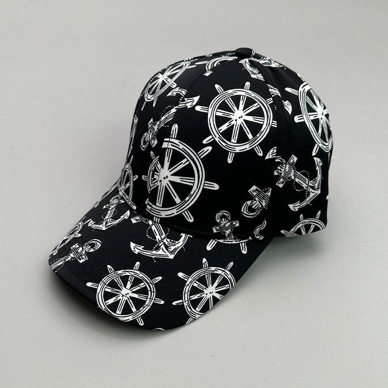 Graffiti Skull Pattern Baseball Cap - Breathable, Stylish Design for 2025 - Buy Center