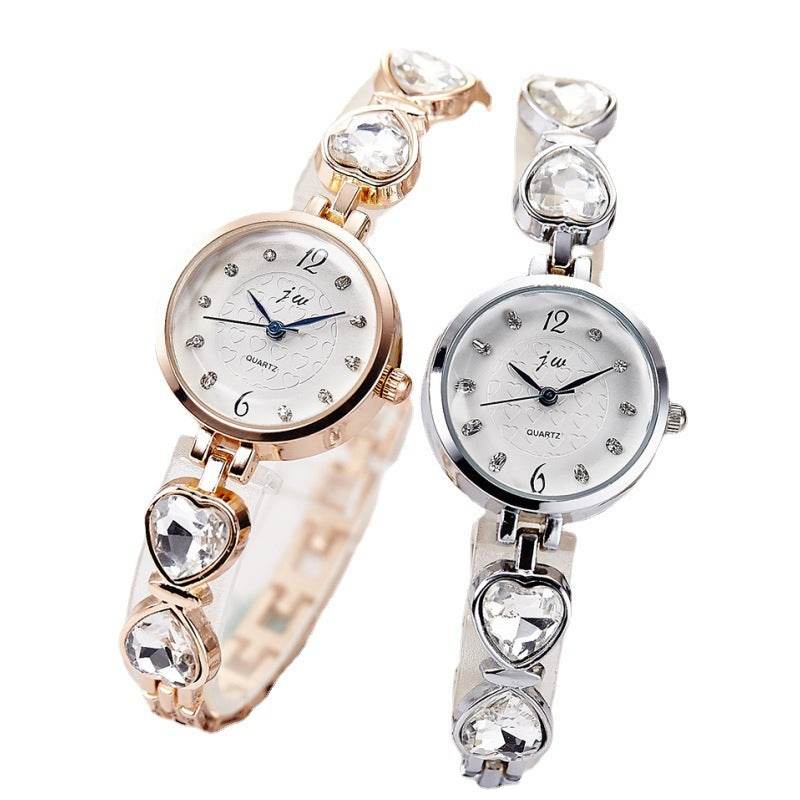 Buycenter Rhinestone Fashion Watch - Quartz Steel Belt for Women - Buy Center