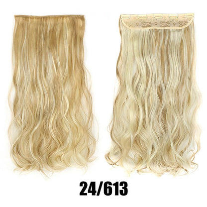 Women's Big Wavy Long Curly Hair Extensions - Fluffy No Trace Design - Buy Center