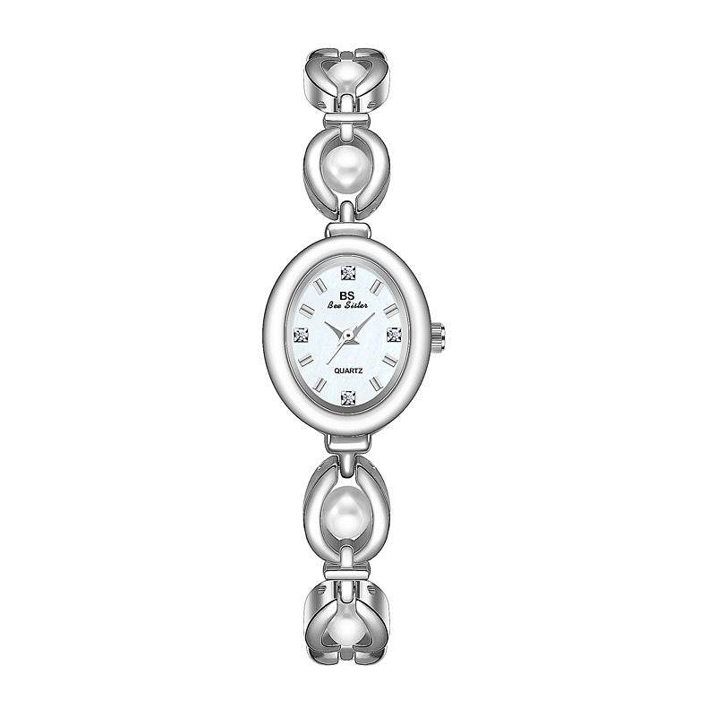 Buycenter New Pearl Grace Women's Watch - Elegant Design & Quartz Movement - Buy Center