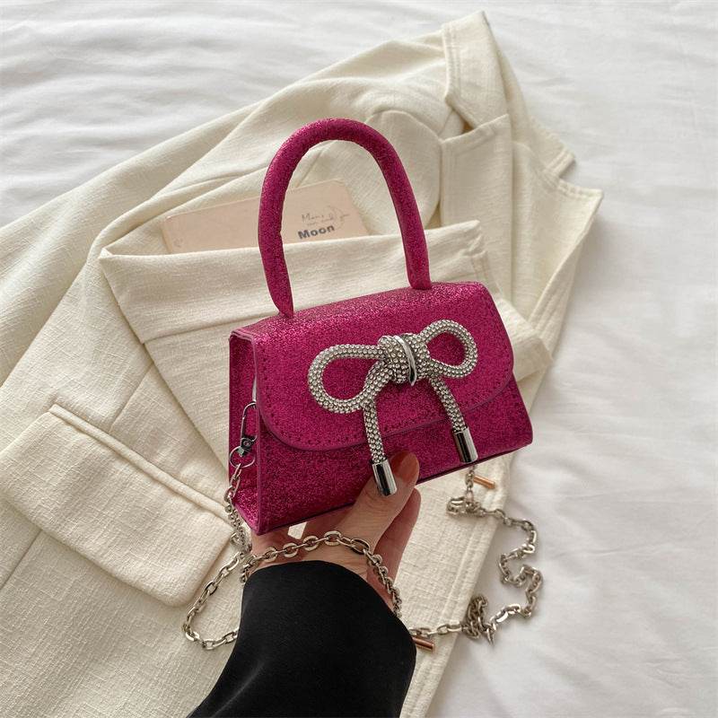 Casual 2024 Bowknot Crossbody Bag - Chic Shoulder Bag in Multiple Colors - Buy Center