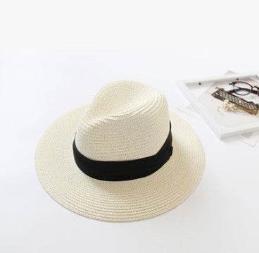 Buycenter Big Brim Beach Hat - Breathable Straw Sunshade Accessory - Buy Center