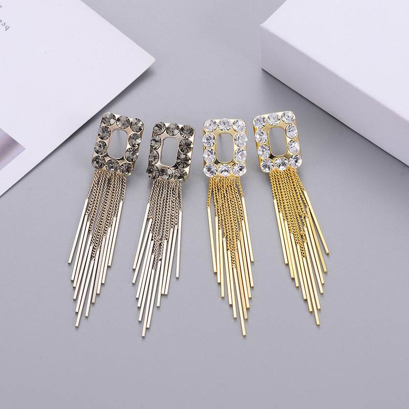 Buycenter Exaggerated Tassel Earrings - Irregular Fashion Trends for Women - Buy Center