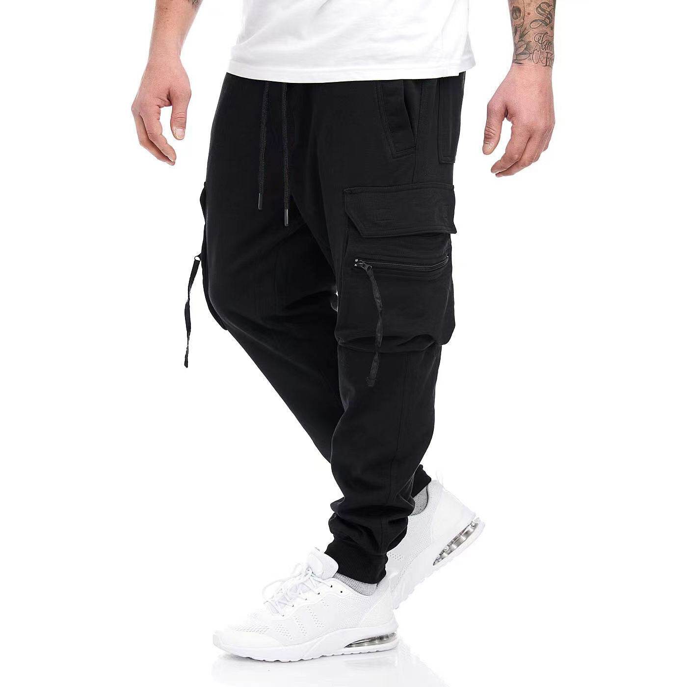 Trendy Men's Casual Hip-Hop Pants - Ankle Straps, Four Seasons Style - Buy Center