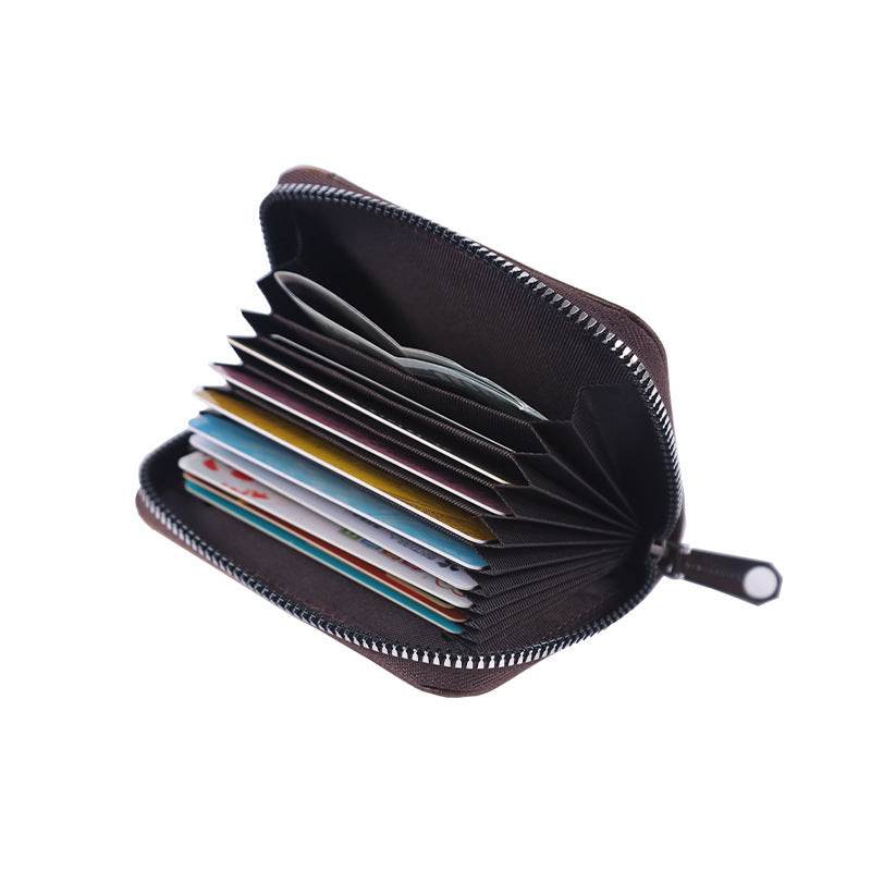 Organ-Style Men’s Wallet - Anti-Theft Design with Multiple Card Slots - Buy Center