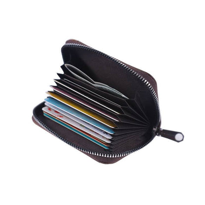 Organ-Style Men’s Wallet - Anti-Theft Design with Multiple Card Slots - Buy Center