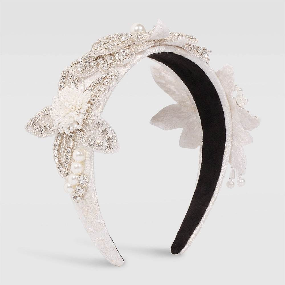 Vintage Crystal Wedding Hair Accessories - Geometric Headband for Brides - Buy Center