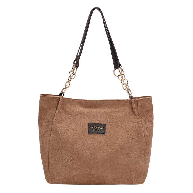 Buycenter Women's Retro Shoulder Bag - Commuter Style, Soft PU Material - Buy Center