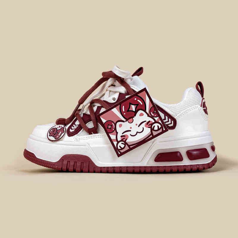 Red Board Women's Sports Platform Bread Shoes - Stylish, Comfortable Flats - Buy Center