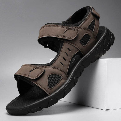 Men's Plus Size Sandals - Open Toe Comfort with Velcro Closure, 2025 Style - Buy Center