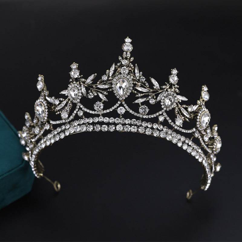 Alloy Electroplate Crowns - Korean Style Wedding Hair Jewelry for 2025 - Buy Center