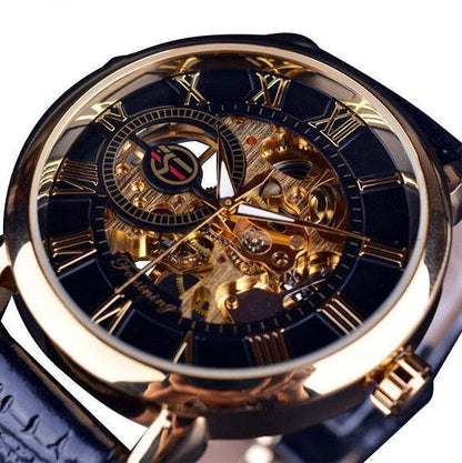 Buycenter Waterproof Mechanical Watch - Hollow Design for Men, 2025 Style - Buy Center
