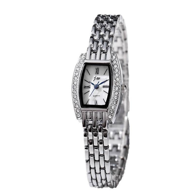 Women's Bucket-Shaped Fashion Watch - Stylish Gold & Silver Sports Design - Buy Center