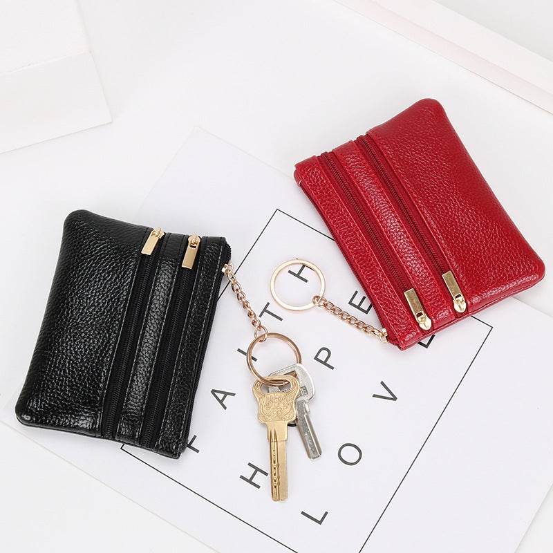 Women's Authentic Leather Coin Purse - Stylish & Compact Accessory 2025 - Buy Center
