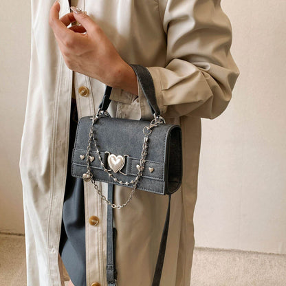 Buycenter Women's Urban Shoulder Bag - Love Chain Design, Fashionable - Buy Center