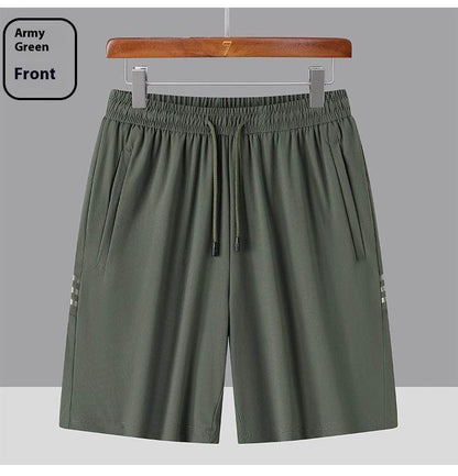Buycenter Cotton Quick-Drying Straight Shorts - Casual & Comfortable Fit - Buy Center