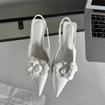 Buycenter Women's Pointed Toe Sandals - Stylish Closed Toe Pumps - Buy Center