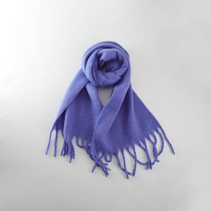 All-Match Cashmere-Like Tassel Scarf for Women - Warm & Stylish Accessories - Buy Center