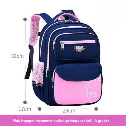 Large Capacity Lightweight Schoolbag - Cute Animal Print for Boys 2025 - Buy Center