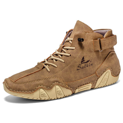 Octopus Men's High-Top Martin Ankle Boots - Stylish & Comfortable Casual Shoes - Buy Center