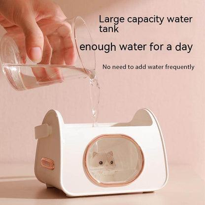 Cute Mini Humidifier - Large Capacity USB Facial Steamer for Small Rooms - Buy Center