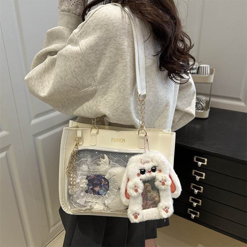 Buycenter Japanese Style Large Capacity Totes - Simple Casual Design - Buy Center