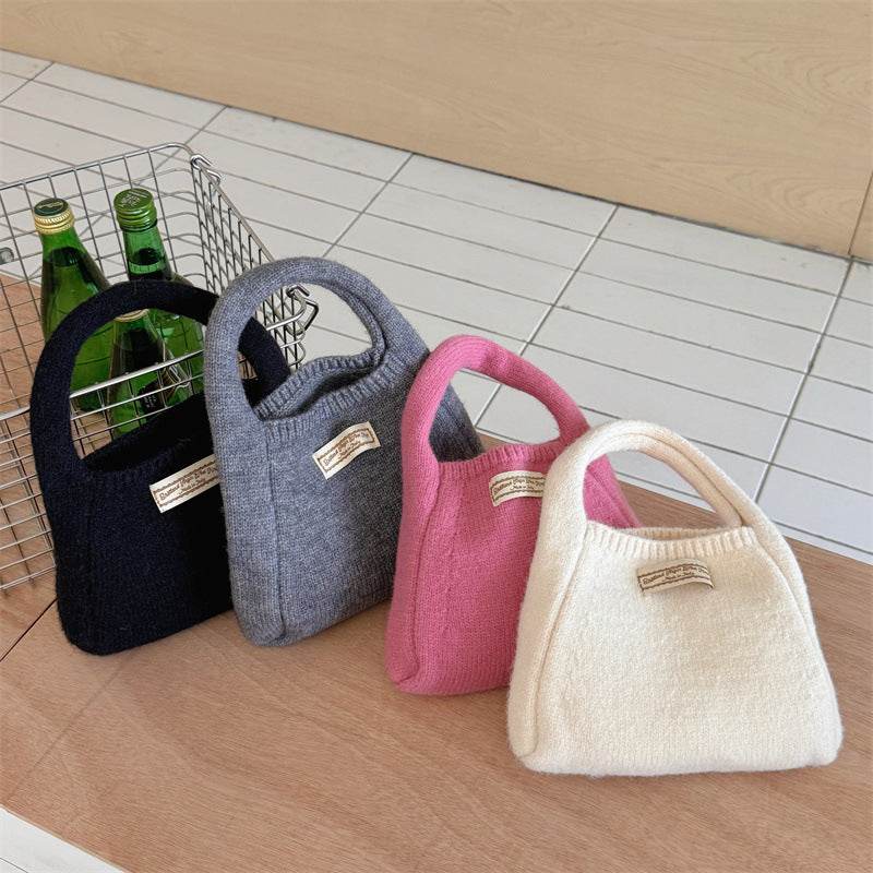 Trendy Woolen Yarn Shoulder Bag for Women - Portable & Stylish 2025 - Buy Center