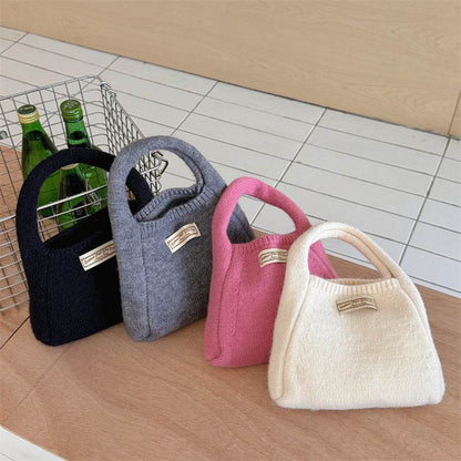 Trendy Woolen Yarn Shoulder Bag for Women - Portable & Stylish 2025 - Buy Center