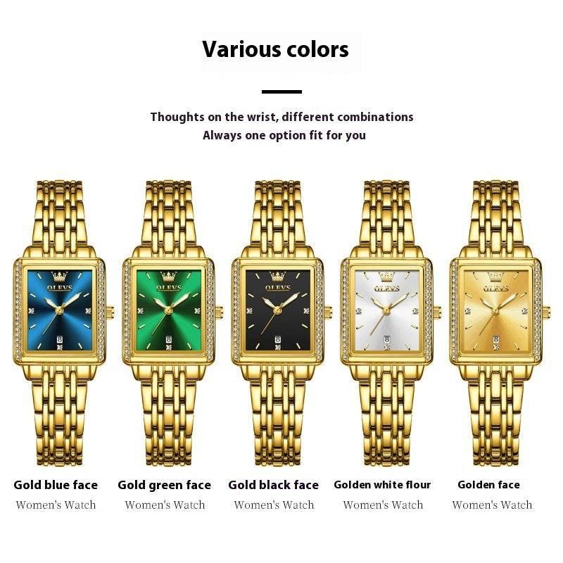 Women's Square Fashion Quartz Watch - Waterproof, Stylish & Modern - Buy Center