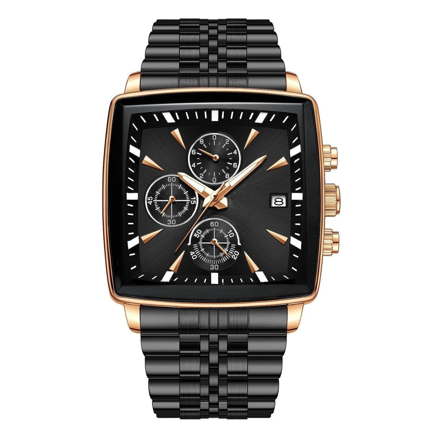 High-End Smart Men's Watch - Waterproof, Multifunctional & Stylish Glow - Buy Center