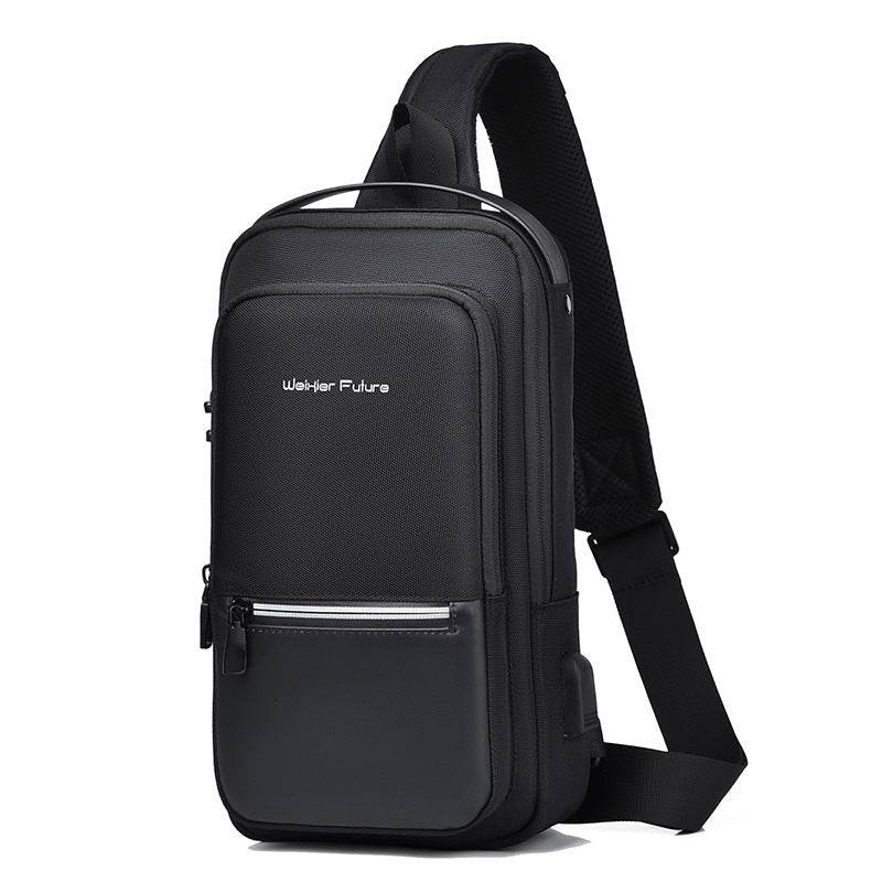 Trendy Men's Anti-Theft Crossbody Backpack - Oxford Cloth Style 2025 - Buy Center