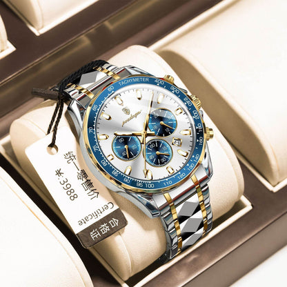 Stylish Waterproof Luminous Men's Quartz Watch - Modern Design 2025 - Buy Center