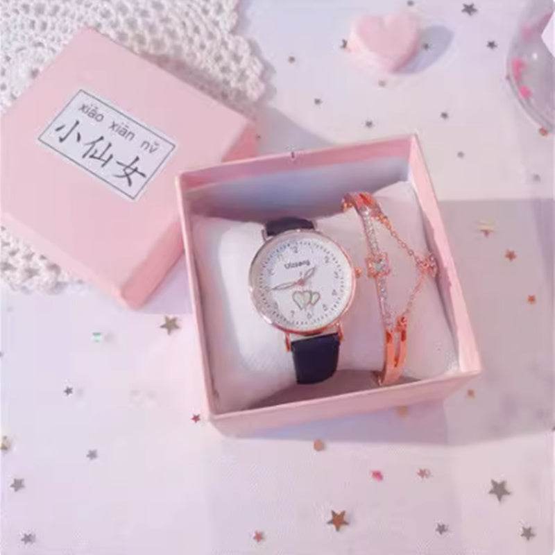 Simple Luminous Children's Watch - Stylish Leather Strap, Trendy Colors - Buy Center