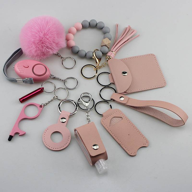 Colorful DIY Self-defense Keychain Set - Stylish, Portable Safety Tools - Buy Center