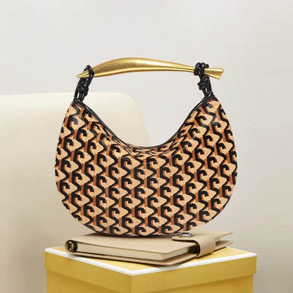 Buycenter Genuine Leather Sardine Bag - Horsehair Clutch in Trendy Styles - Buy Center