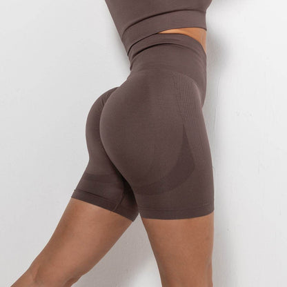 Women's High Waist Hip Lift Sports Shorts - Perfect for Running & Fitness - Buy Center