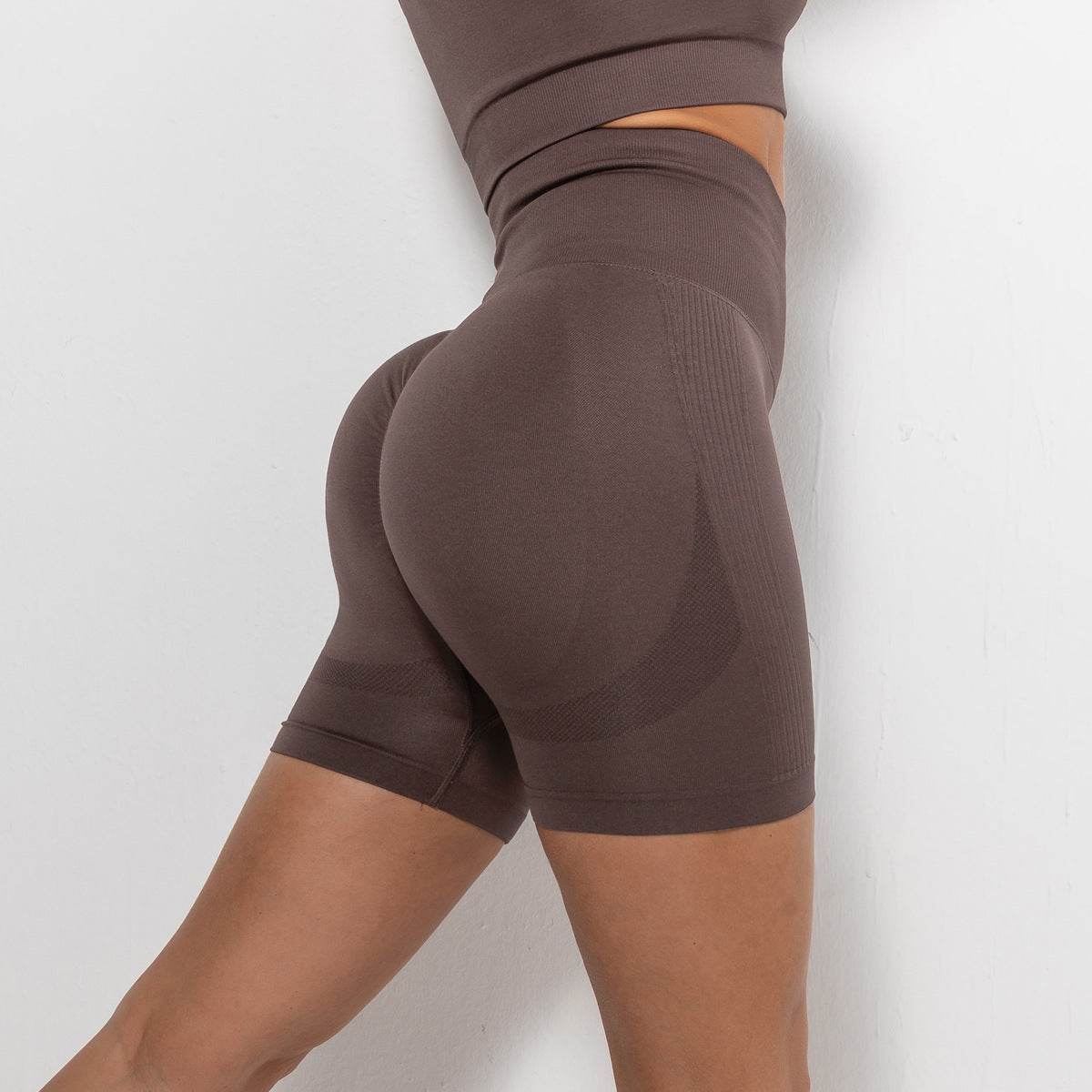 Women's High Waist Hip Lift Sports Shorts - Perfect for Running & Fitness - Buy Center